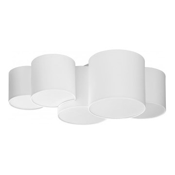 Ceiling light MONA 5xE27/15W/230V white