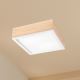 Ceiling light NATURAL SQUARE 2xE27/15W/230V 31x31 cm pine/white