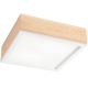 Ceiling light NATURAL SQUARE 2xE27/15W/230V 31x31 cm pine/white