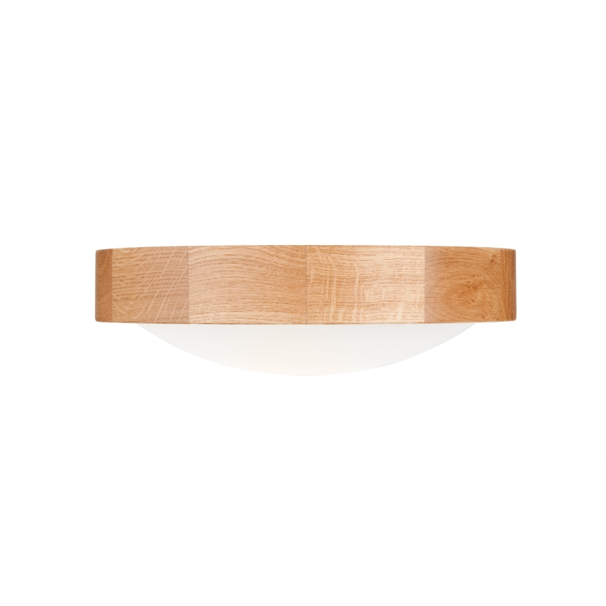 Ceiling light OAK SLIM 1xE27/60W/230V oak ø 27 cm - FSC certified