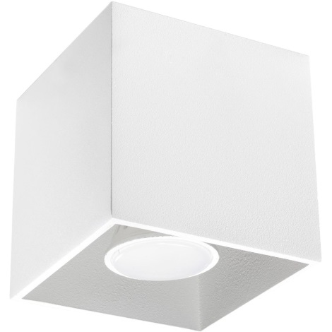 Ceiling light QUAD 1 1xGU10/10W/230V white