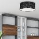 Ceiling light SATINO 2xE27/60W/230V black/grey