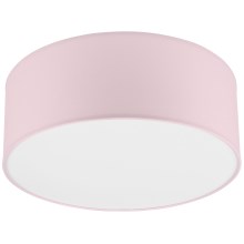 Ceiling light SIRJA PASTEL 1xE27/60W/230V d. 35 cm pink