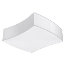 Ceiling light SQUARE 2xE27/60W/230V white
