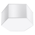 Ceiling light SUNDE 2xE27/60W/230V 15,5 cm white