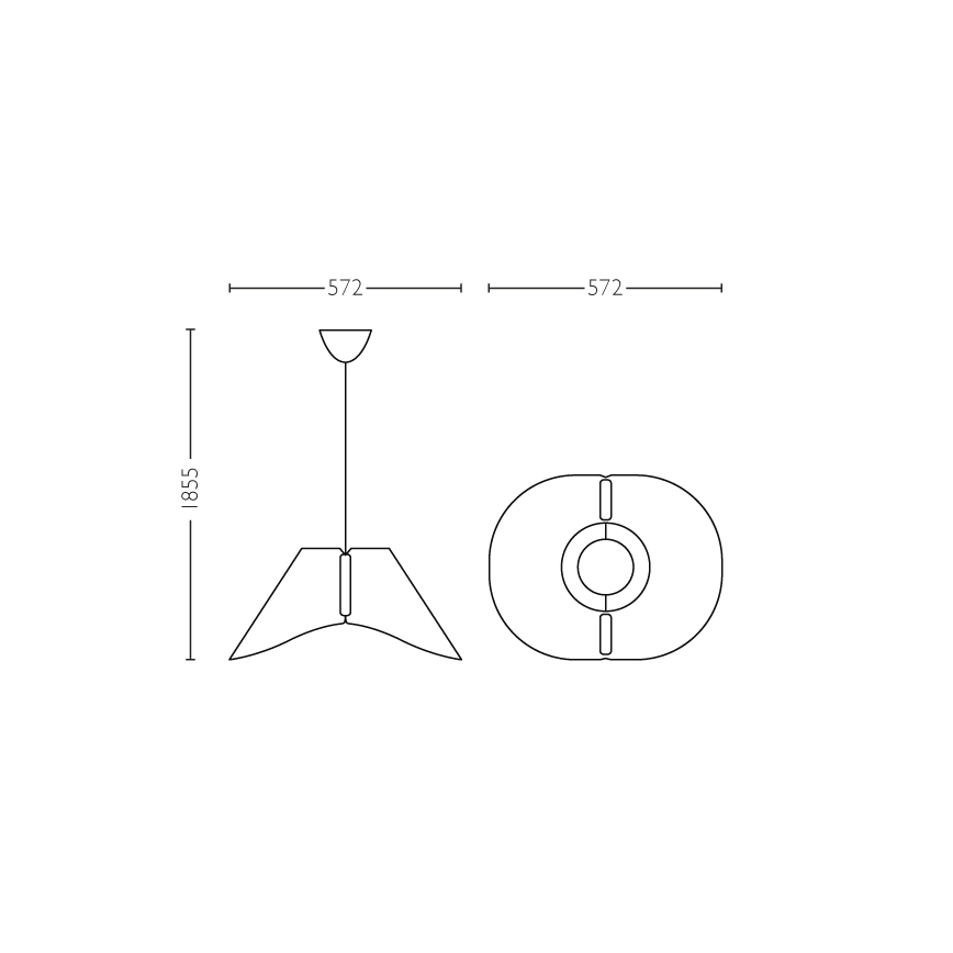 Ceiling Pendant Lighting E27/60W/230V