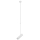 Chandelier on a pole 1xGU10/35W/230V white