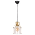 Chandelier on a string ARIA 1xE27/60W/230V gold