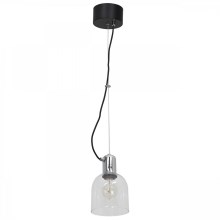 Chandelier on a string BANCO 1xE27/60W/230V clear