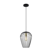 Chandelier on a string BLANCHE 1xE27/11W/230V black