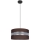 Chandelier on a string CORAL 1xE27/60W/230V d. 40 cm brown