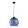 Chandelier on a string CUBUS 1xE27/60W/230V blue