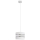 Chandelier on a string HELEN 1xE27/60W/230V d. 20 cm white