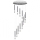 Chandelier on a string ICE 12xLED/1W/230V