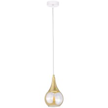 Chandelier on a string LACRIMA WHITE 1xE27/60W/230V