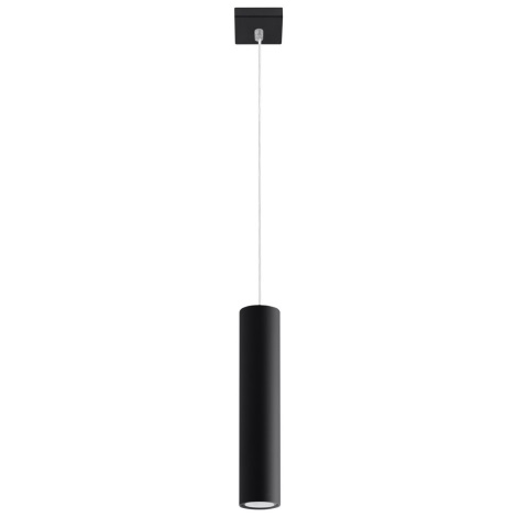 Chandelier on a string LAGOS 1 1xGU10/10W/230V black