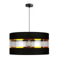 Chandelier on a string LIND 1xE27/60W/230V black