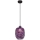 Chandelier on a string MARLBE 1xE27/60W/230V purple