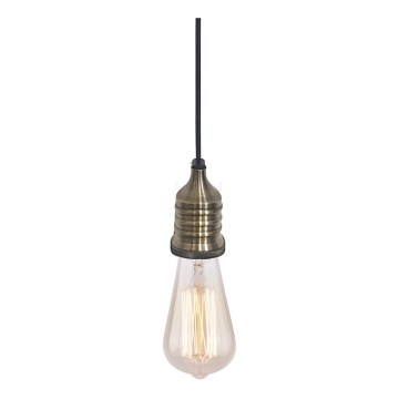 Chandelier on a string PENDA 1xE27/15W/230V bronze