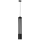 Chandelier on a string PRESCOT 1xGU10/40W/230V black