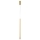 Chandelier on a string STALACTITE LASER 1xG9/2,5W/230V gold
