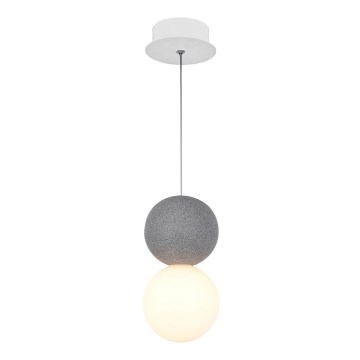 Chandelier on a string STRING 1xG9/4W/230V grey