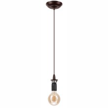 Chandelier on a string TINA 1xE27/60W/230V bronze