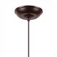 Chandelier on a string TINA 1xE27/60W/230V bronze