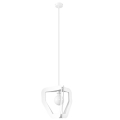 Chandelier on a string TRES 1xE27/60W/230V white