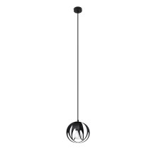Chandelier on a string TULOS 1xE27/60W/230V black