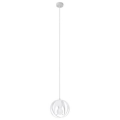 Chandelier on a string TULOS 1xE27/60W/230V white
