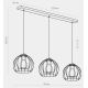 Chandelier on a string UNIVERSO 3xE27/60W/230V