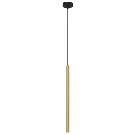Chandelier on a string YORU 1xG9/8W/230V 50 cm brass