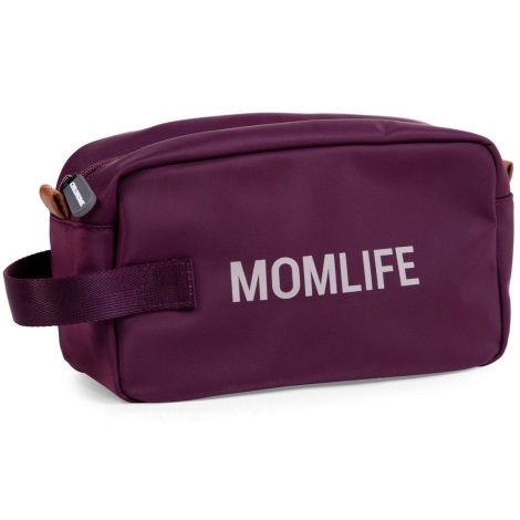 Childhome - Toiletry bag MOMLIFE wine-colored
