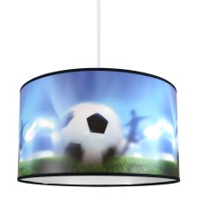 Children chandelier on a string FOOTBALL 1xE27/60W/230V