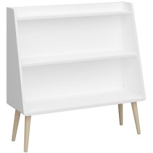 Children's bookcase GAIA 80x81,3 cm white/oak