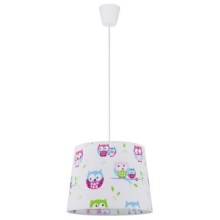 Children's chandelier on a string KIDS 1xE27/60W/230V owls