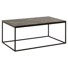 Coffee table 42x100 cm black