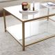 Coffee table ASTRO 40x90 cm gold