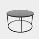 Coffee table STARTIS 60x45 cm black