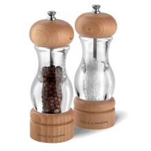 Cole&Mason - Set of salt and pepper grinders BEECH 2 pcs beech 16,5 cm