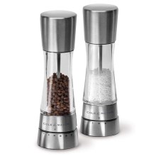 Cole&Mason - Set of salt and pepper grinders DERWENT 2 pcs 19 cm shiny chrome