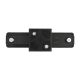 Connector for lights in track rail system CONNECTOR RS BLACK flat type