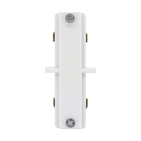 Connector for lights in track rail system CONNECTOR RS WHITE flat type