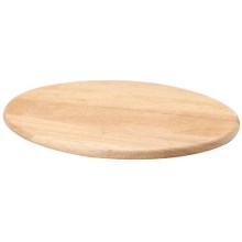 Continenta C3118 - Kitchen cutting board 34,5x25,5 cm rubber fig
