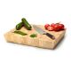 Continenta C4041 - Kitchen cutting board 40x30 cm rubber fig