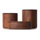Continenta C4273 - Wooden box 13x13 cm walnut wood