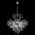 Crystal chain chandelier  4xE27/60W/230V