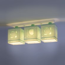 Dalber D-63233NH - Children's ceiling light MOONLIGHT 3xE27/60W/230V