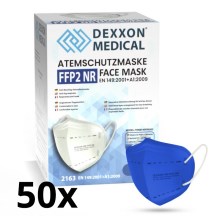 DEXXON MEDICAL Respirator FFP2 NR Deep blue 50pcs